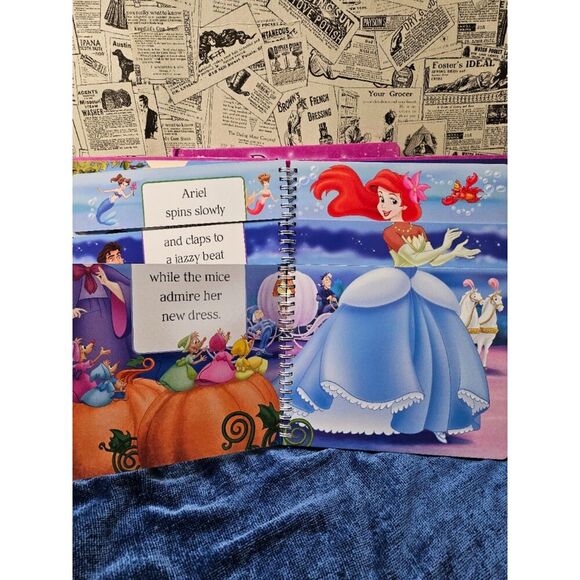 2 Disney Princess Mix & Match Books Hardcover - Picture 4 of 4